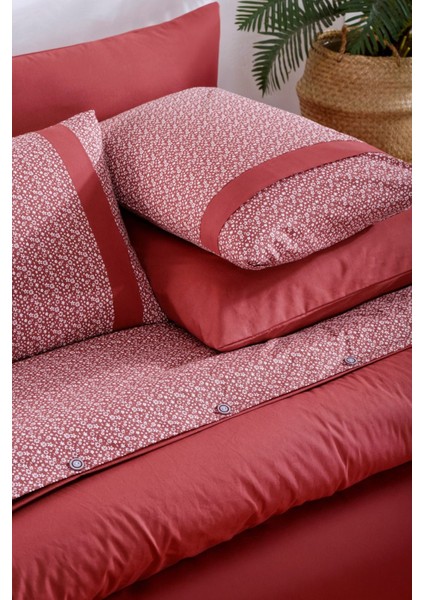 Pamuklu Çift Kişilik Nevresim Takımı Çiçekli fiyatları