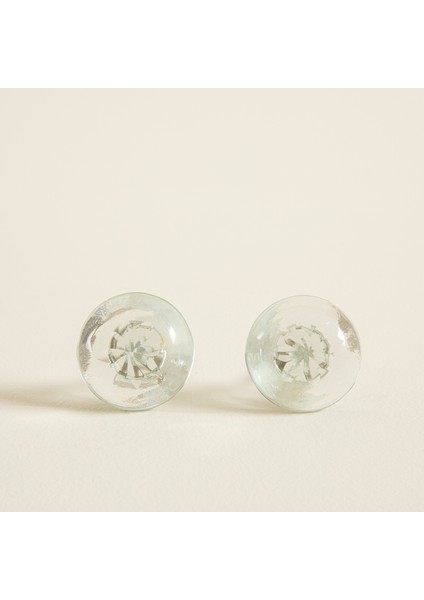 Glamy Star Cam 2 Li Çekmece Kulbu Transparan