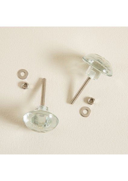 Glamy Star Cam 2 Li Çekmece Kulbu Transparan modelleri