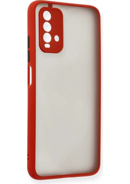 Xiaomi Redmi 9t Kılıf Montreal Silikon Kapak - Kırmızı (K95) fiyatları