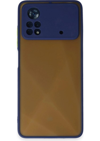 Xiaomi Poco X4 Pro 5g Kılıf Montreal Silikon Kapak - Lacivert (K95)