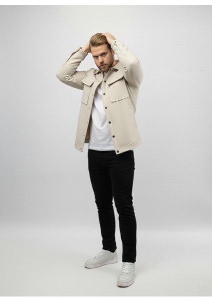 Erkek Mevsimlik Spor Kesim Mont Çıtçıtlı Ceket Polar Erkek Gömlek modelleri