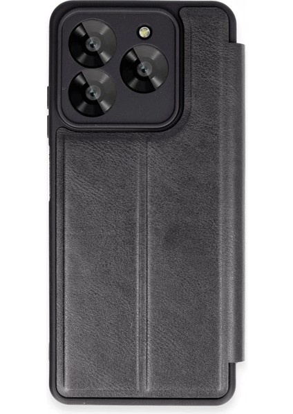 General Mobile Era 50 Kılıf Flip Cover - Siyah (K95)