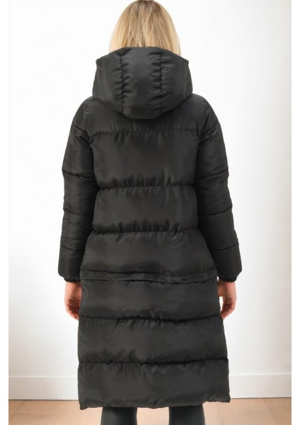 Z9772 Dewberry Kısaltılabilir Bayan Kaban-Siyah fiyatları