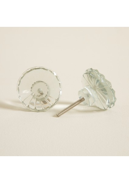 Glamy Glass Dia 2 Li Çekmece Kulbu Transparan fiyatları