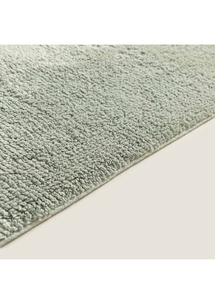 Bamboo Solid Banyo Paspası 70X130 cm Duman Yeşili fiyatları