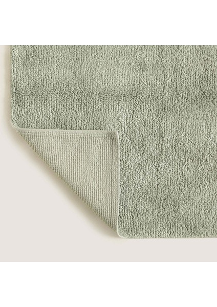 Bamboo Solid Banyo Paspası 70X130 cm Duman Yeşili fırsatları
