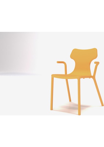 Twist Kollu Plastik Sandalye Rahat Oturum Kolay Temizlenebilir Yüzey Dayanıklı Yapısı modelleri