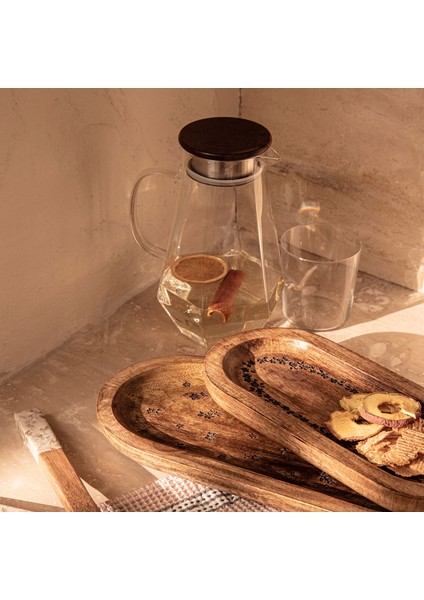 Alles Sunum Tabağı 30X13CM Natural fiyatları