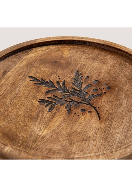 Oliva Sunum Tabağı 25 cm Natural fırsatları