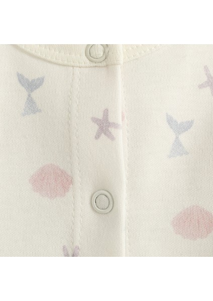 Magic Sea 2'li Tulum Set Ekru/baskılı modelleri