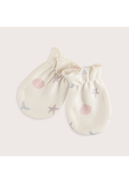 Magıc Sea Eldiven Ekru/baskılı