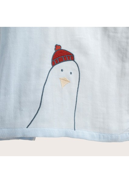 Sea Sıde Müslin Battaniye Mavi modelleri