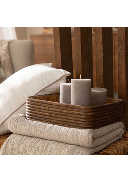 Glacier Sütun Mum 7X10CM Vizon Vizon fiyatları