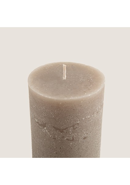 Glacier Sütun Mum 7X10CM Vizon Vizon modelleri