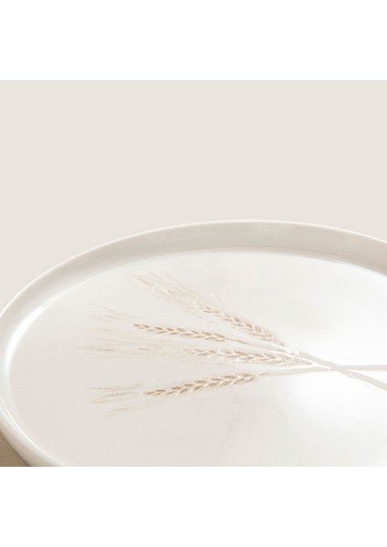 Spiga Pasta Tabağı 20 cm Natural