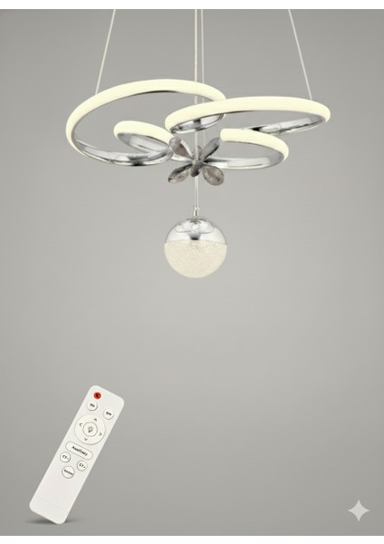 Florya Tek Top Sarkıt 3 Renk LED Avize