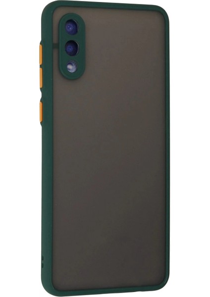 Samsung Galaxy A02 Kılıf Montreal Silikon Kapak - Yeşil (K95) modelleri