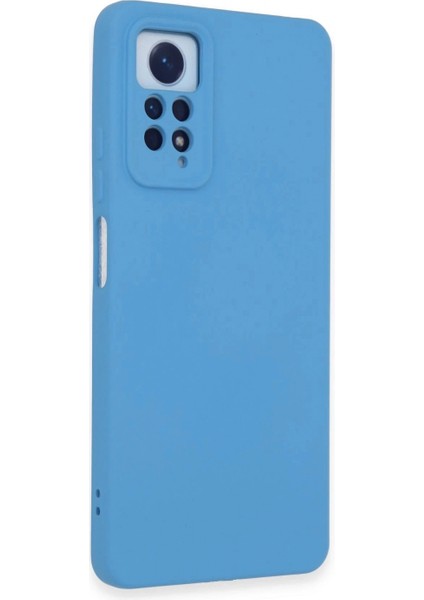 Xiaomi Redmi Note 12 Pro 4g Kılıf Nano Içi Kadife Silikon - Mavi (K95) fiyatları