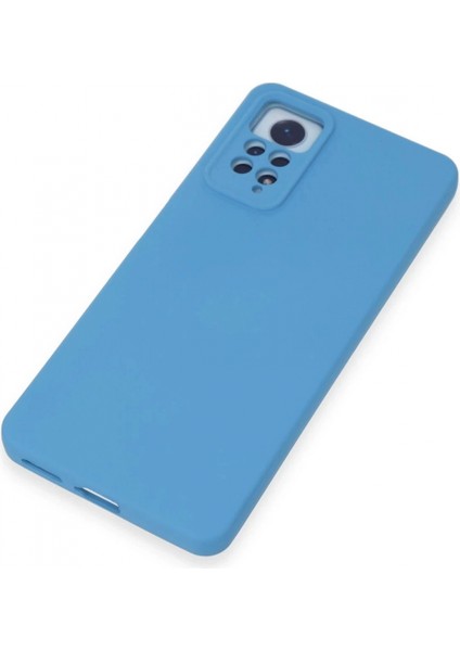 Xiaomi Redmi Note 12 Pro 4g Kılıf Nano Içi Kadife Silikon - Mavi (K95) fırsatları