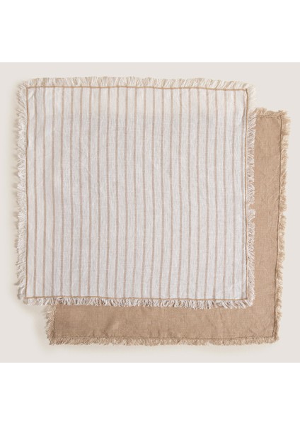 Unifie 2'li Peçete 45X45 cm Natural-Bej fırsatları