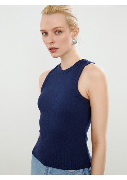 Bisiklet Yaka Kadın Atlet