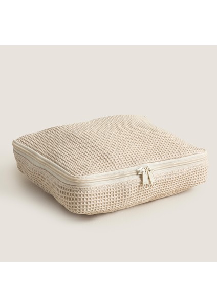 Oiko Waffle Düzenleyici Hurç 24X20CM Natural fiyatları