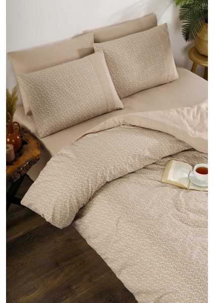 Pamuklu Çift Kişilik Nevresim Takımı Çiçekli fiyatları