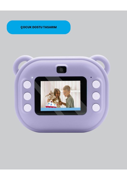 Drnds Termal Baskı Özellikli Mini Kamera Mor fiyatları