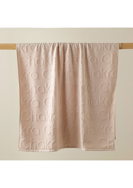 Logolu Plaj Havlusu Açık Kayısı