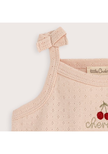 Cherry Boom Askılı Üst Pembe fırsatları