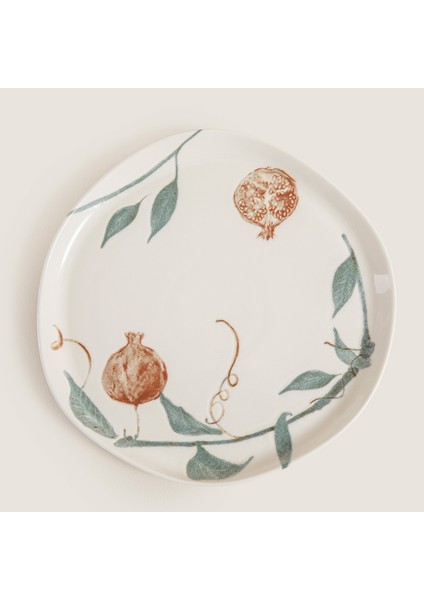 Pomegranate Servis Tabağı 28 cm Natural