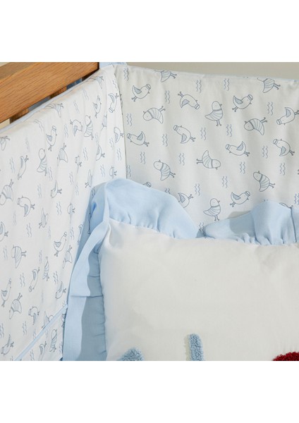 Sea Sıde Baş ve Yan Koruma Ekru/mavi fırsatları