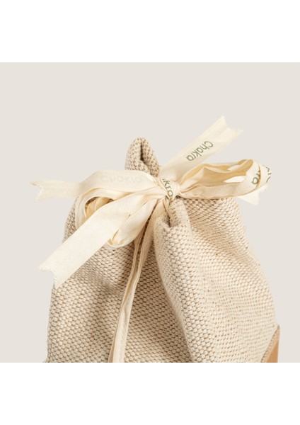 Pamuk Şişe Taşıma Çantası Natural fırsatları