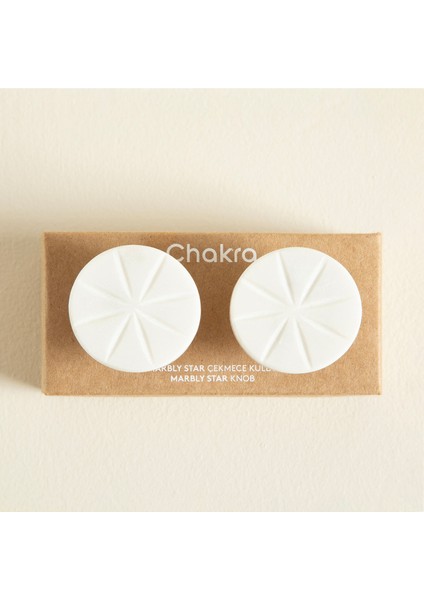 Marbly Star Çekmece Kulbu Beyaz fırsatları