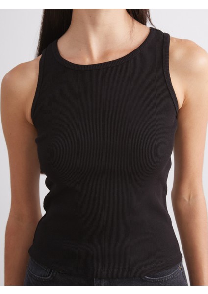 Bisiklet Yaka Kadın Atlet 2'li