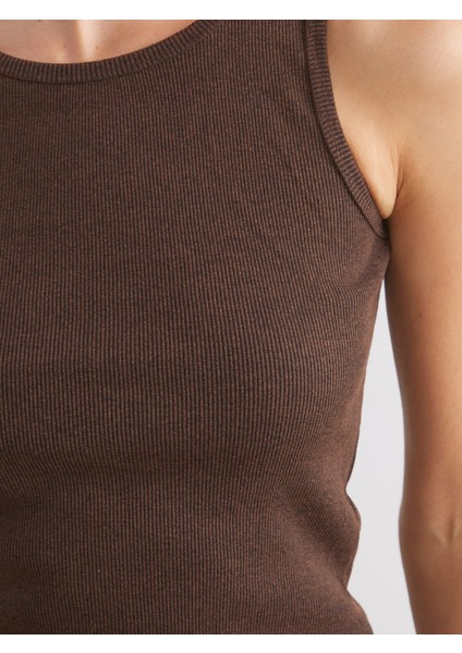 Bisiklet Yaka Kadın Atlet 2'li