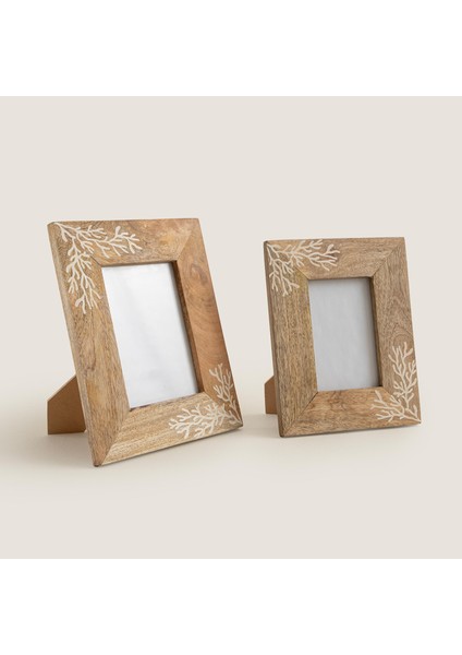 New Marine Sunum Fotoğraf Çerçevesi 27X21CM Natural indirimleri