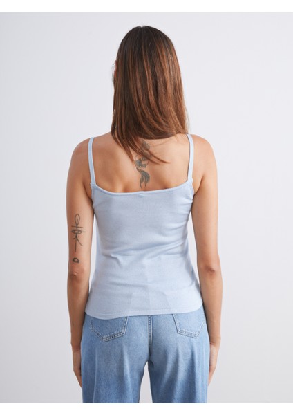 U Yaka Askılı Kadın Triko Atlet fırsatları