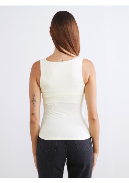 Kare Yaka Kadın Atlet 2'li