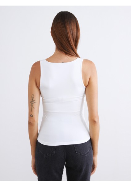 Kare Yaka Kadın Atlet 2'li