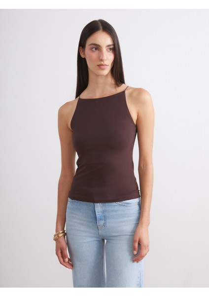 Halter Yaka Askılı Kadın Atlet 2'li modelleri