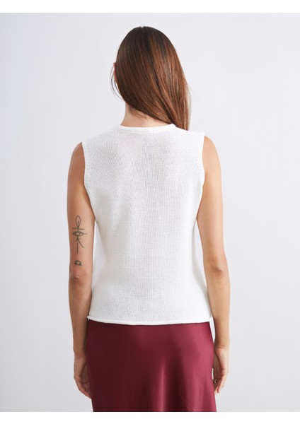 Bisiklet Yaka Kadın Triko Atlet fırsatları