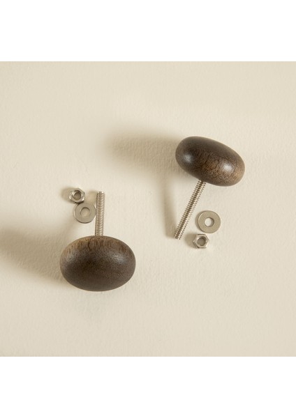 Woody Ahşap 2 Li Çekmece Kulbu Natural modelleri