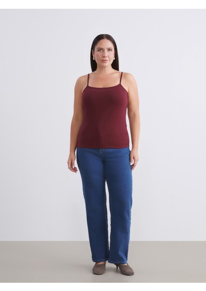 Büyük Beden U Yaka Kadın Atlet 2'li fırsatları