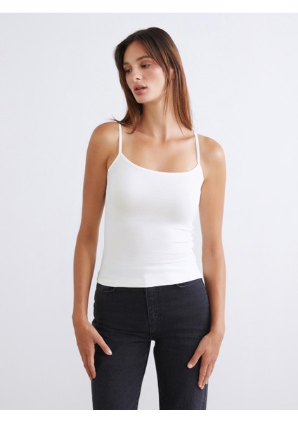 Kare Yaka Kadın Atlet 2'li