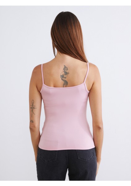 Kare Yaka Askılı Kadın Atlet 2'li