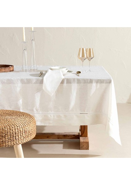 Calı Masa Ortusu Ekru