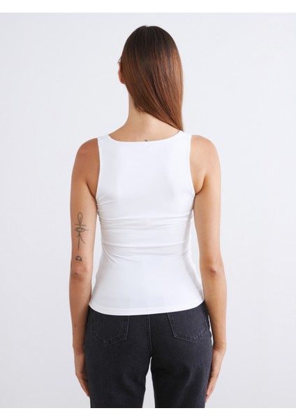 Kare Yaka Kadın Atlet 2'li