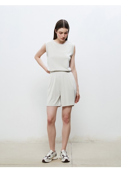 Bisiklet Yaka Modal Karışımlı Kadın Atlet fiyatları